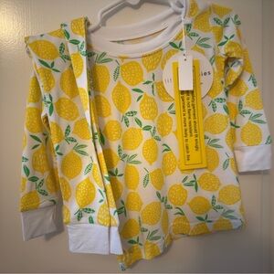 Little Sleepies Lemons pajamas